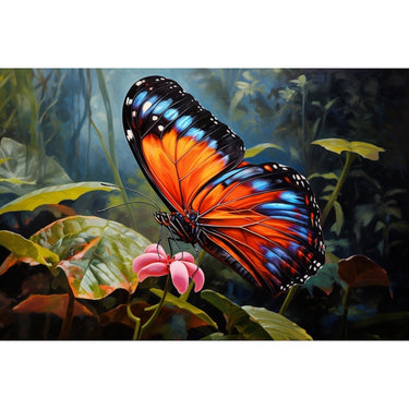 Butterfly Oil Canvas